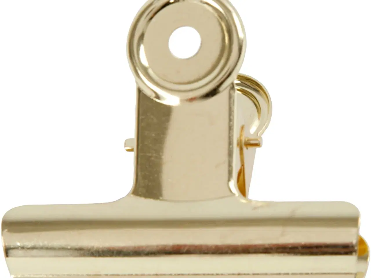 Billede 1 - Holdbare metalklemmer i messing - 7,5 cm, 6 stk.