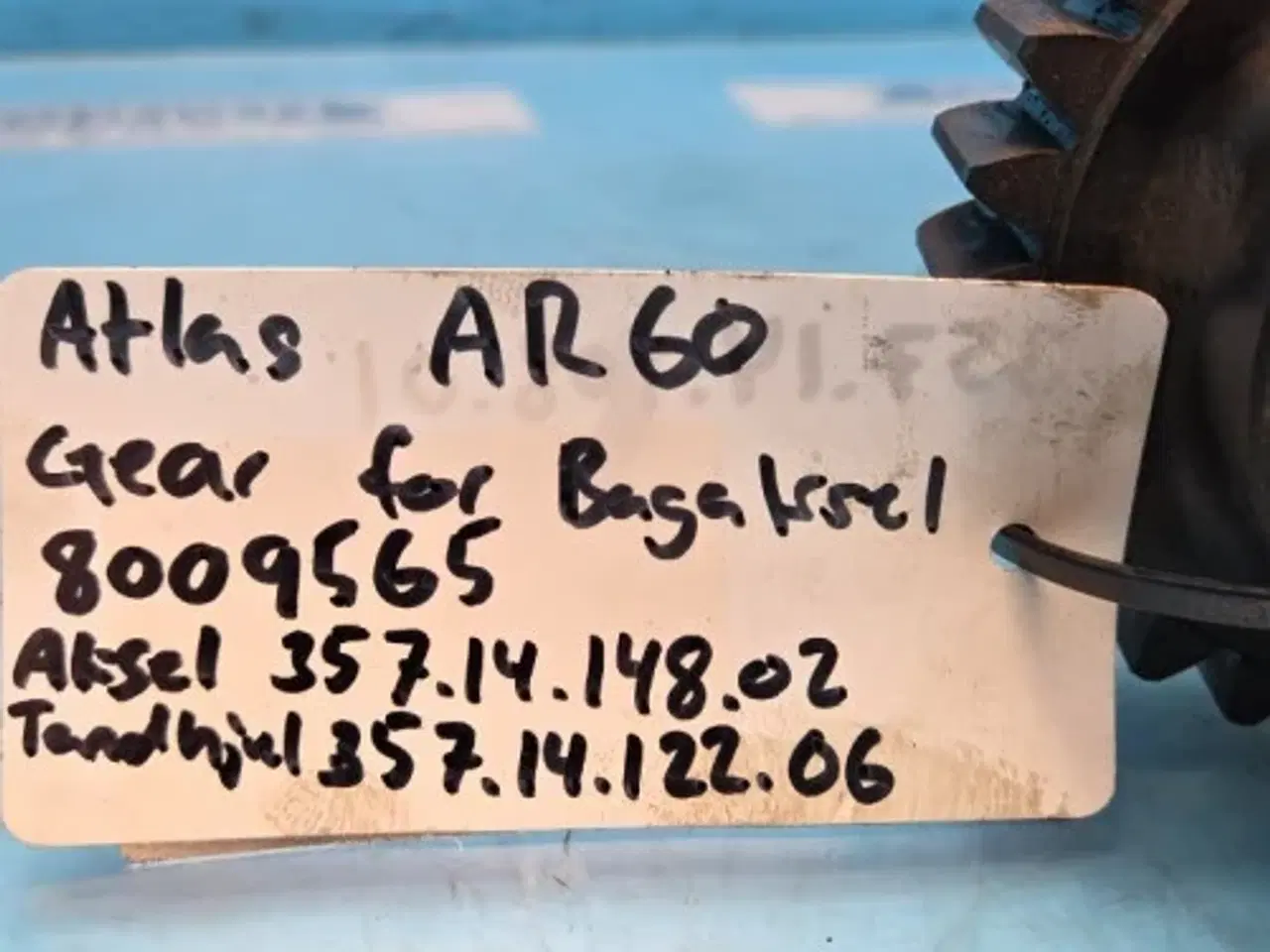 Billede 18 - Atlas AR60 Gear Sæt 8009565