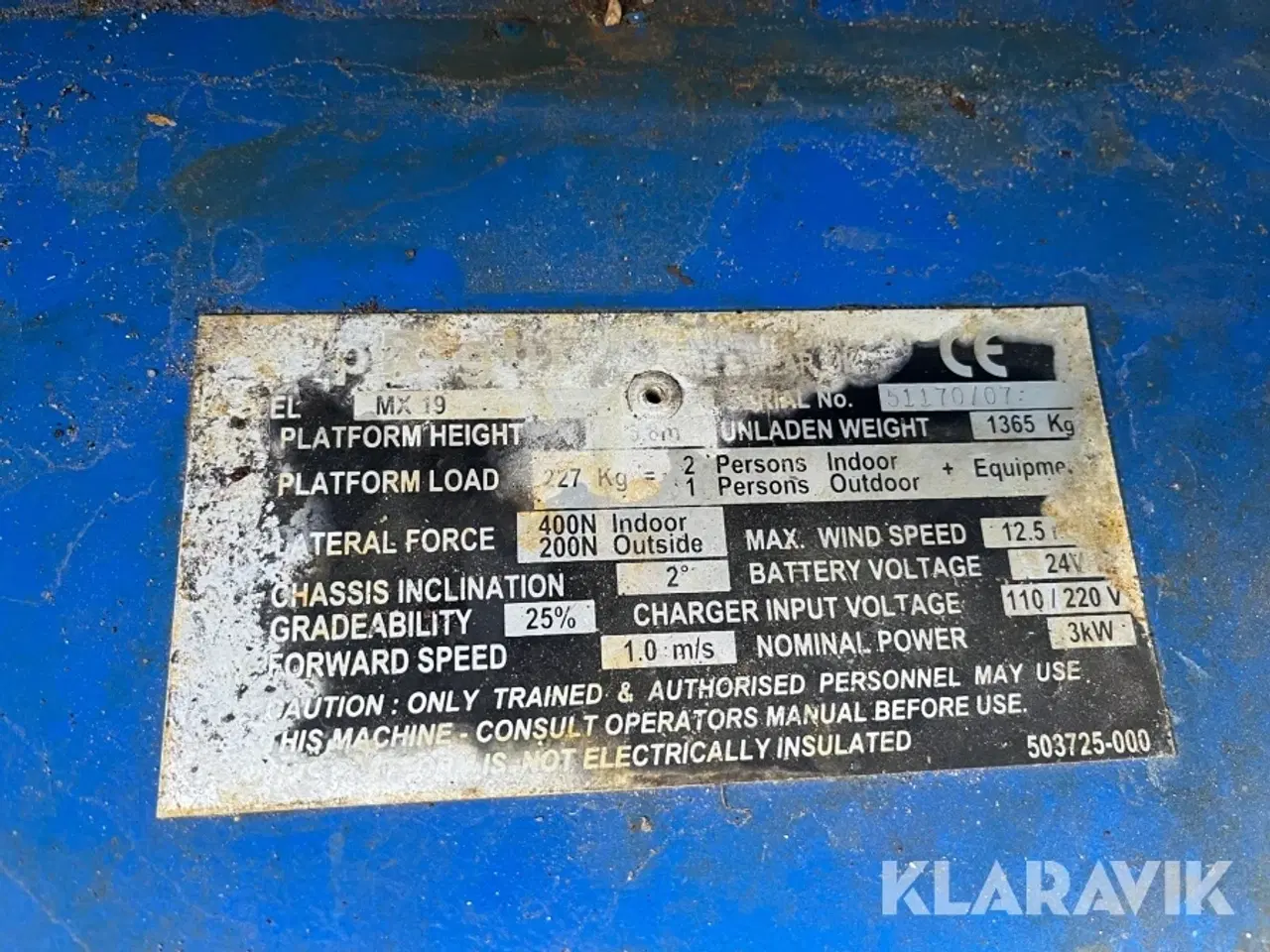 Billede 6 - Sakselift Upright MX19