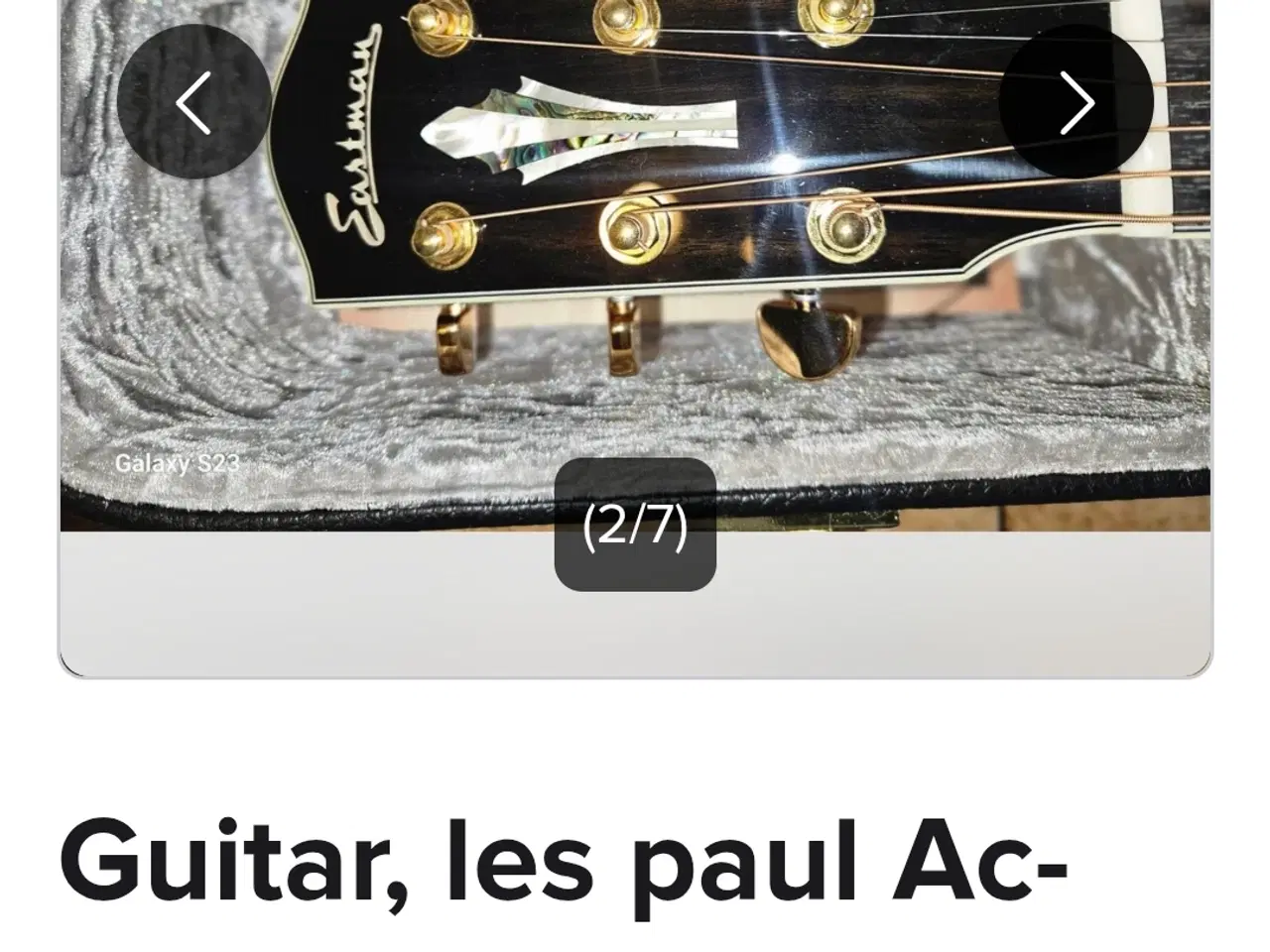 Billede 2 - Les paul guitar 