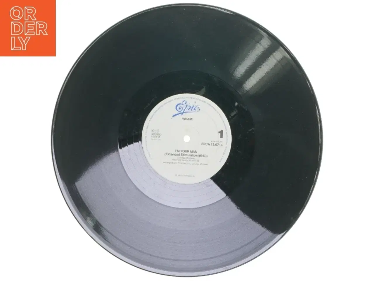 Billede 3 - Wham! - I&#39;m Your Man Maxi Single LP fra Epic
