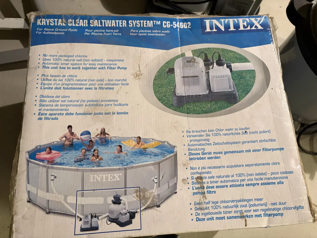 Billede 2 - Sandfilter, saltvandsklorinator m.m.