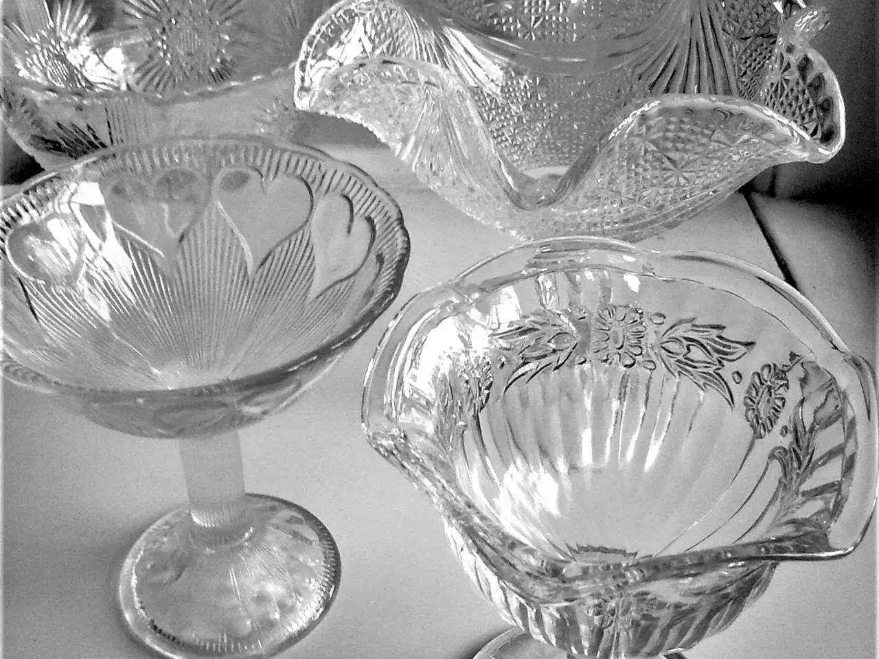 Billede 19 - Marimekko opsats glasskål lys grøn