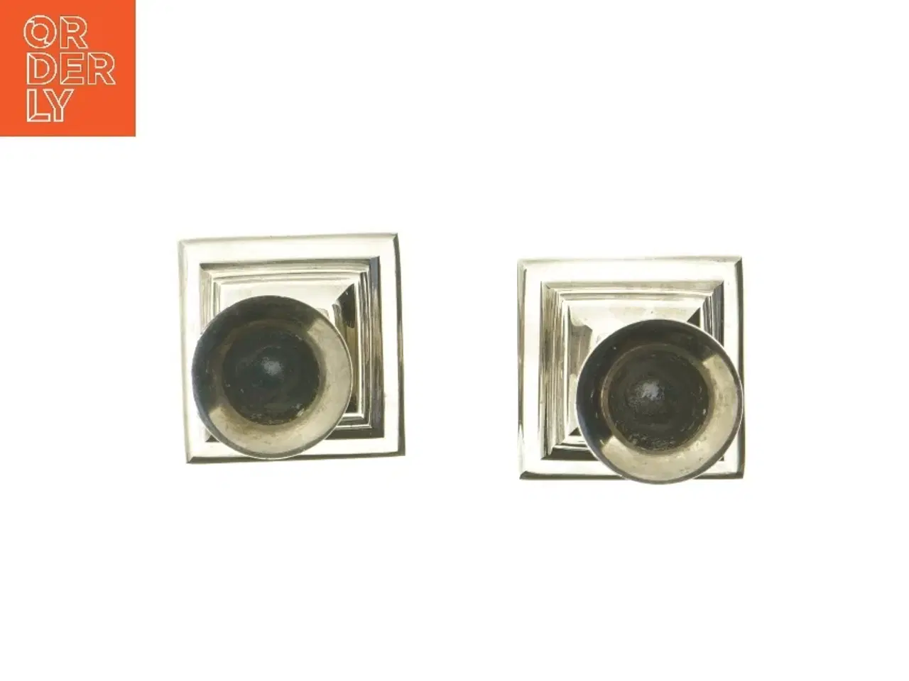 Billede 3 - Sæt af to lysestager (str. 2 stk 15 cm)