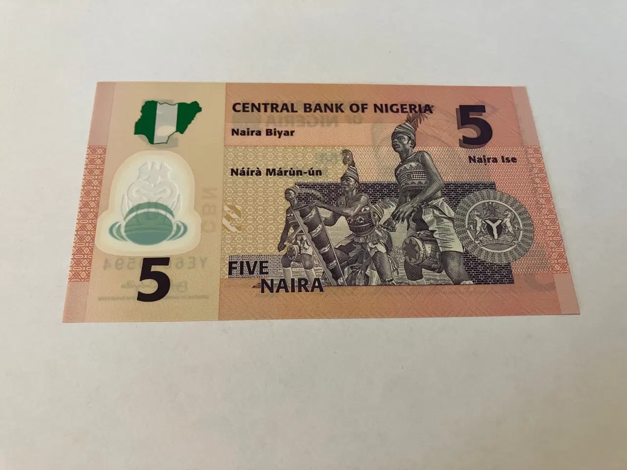 Billede 2 - 5 Naira Nigeria 2009