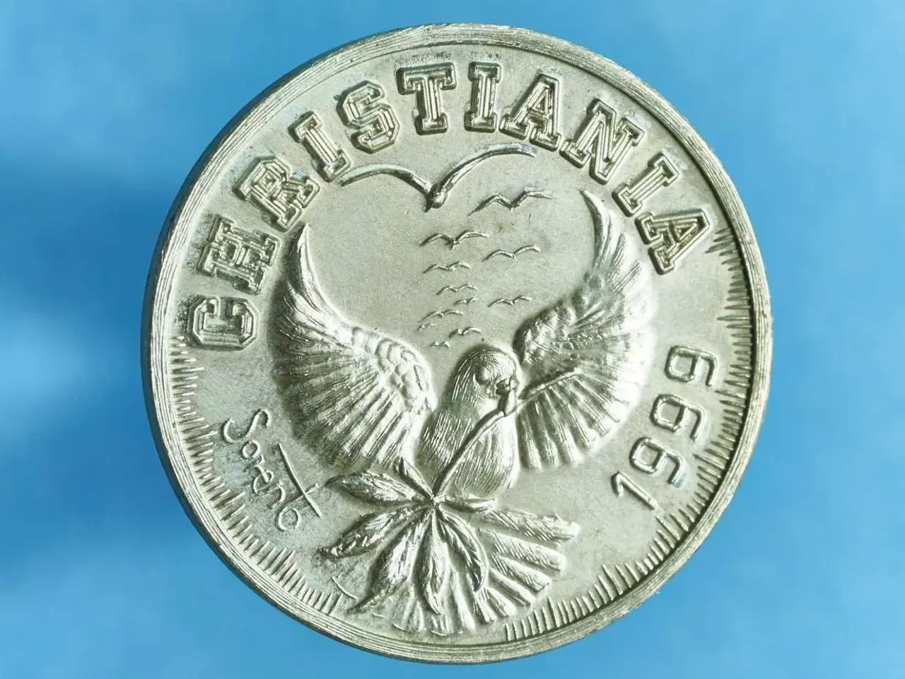 Billede 4 - Christiania mønter og medaljer KØBES