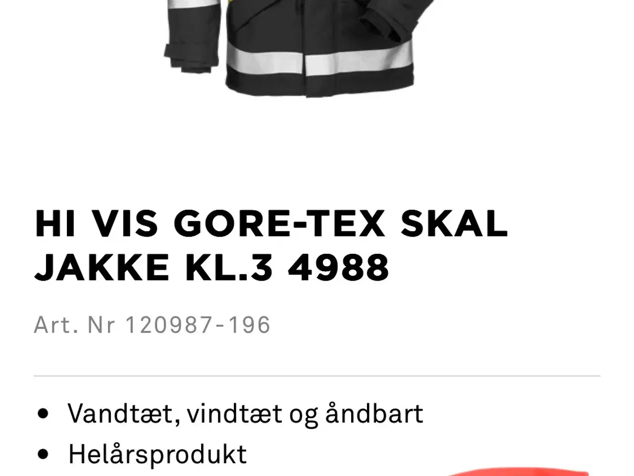 Billede 1 - GORE-TEX jakke