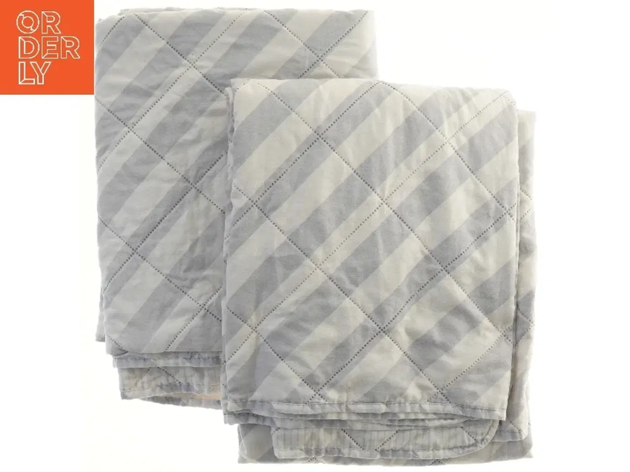 Billede 1 - Grå tæpper 130x170 cm, 2 styk (str. 130x170, 2 styk cm)