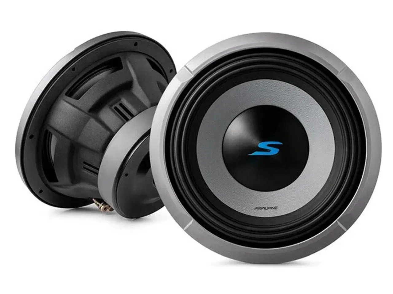 Billede 1 - Alpine S2-W10D4 10" subwoofer dobbelt 4 ohm