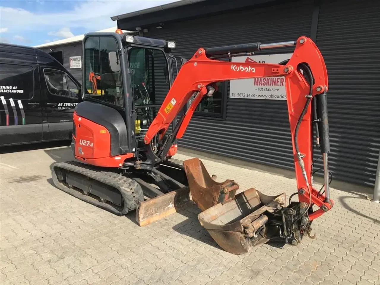 Billede 2 - Kubota U 27-4 Hydraulisk s40 skifte