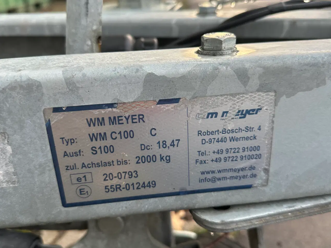 Billede 7 - Isoleringsanlæg på trailer – VM Meyer AX25 + ISOPR