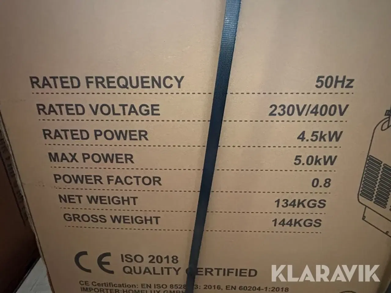 Billede 4 - Generator Walther Stahl WS12000