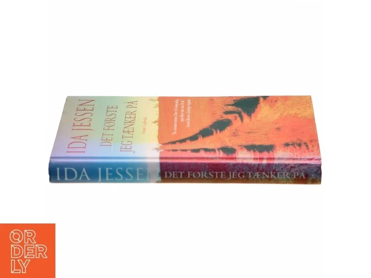 Billede 2 - Det første jeg tænker på : roman af Ida Jessen (f. 1964) (Bog)