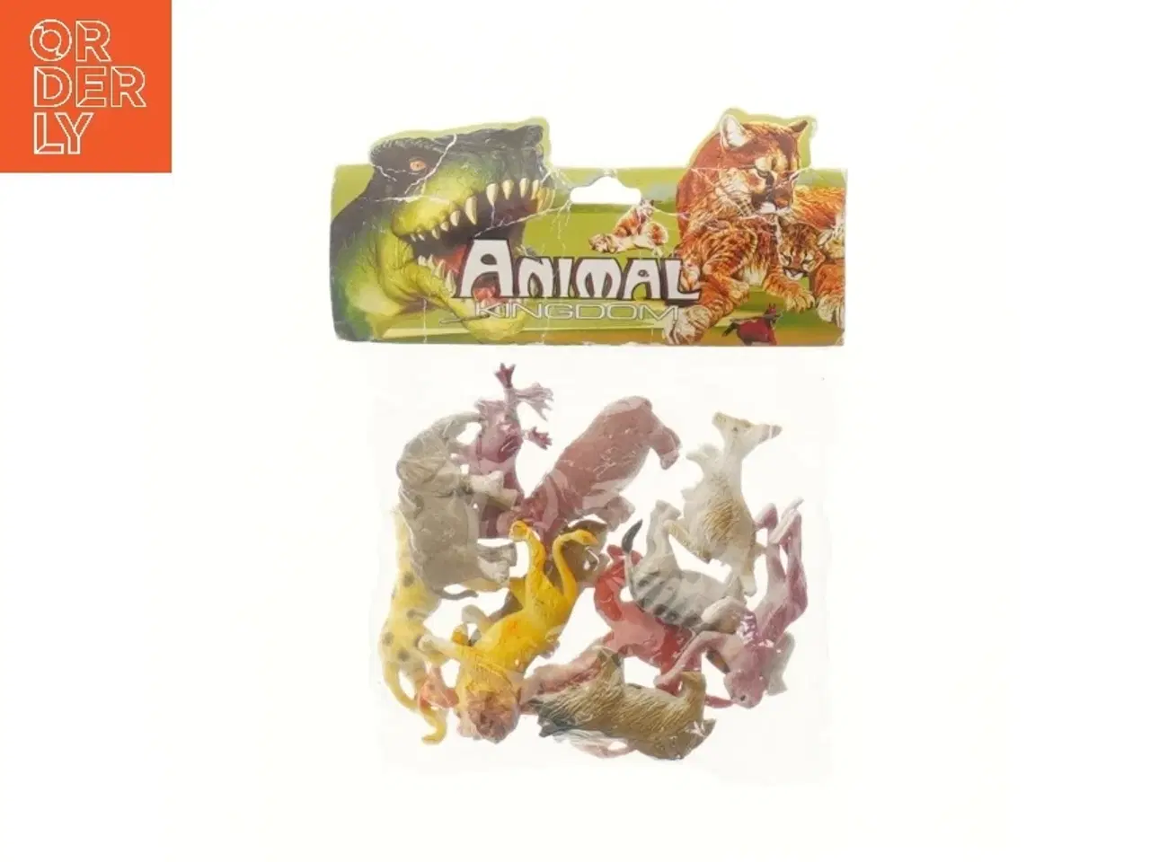 Billede 1 - Pakke med plastdyrefigurer (str. 17x12 cm)