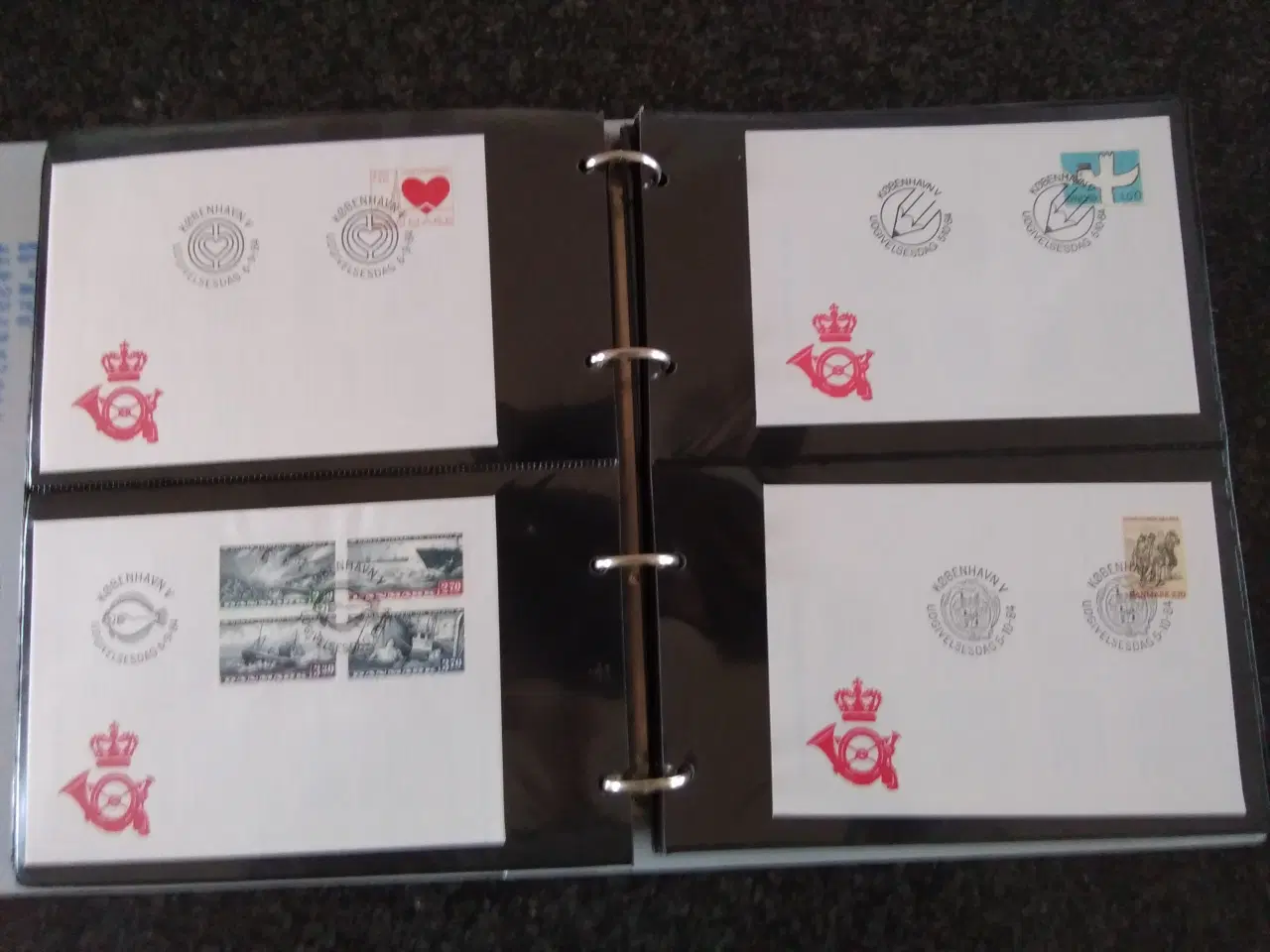Billede 12 - FDC Mappe, 34 sider med kuverter