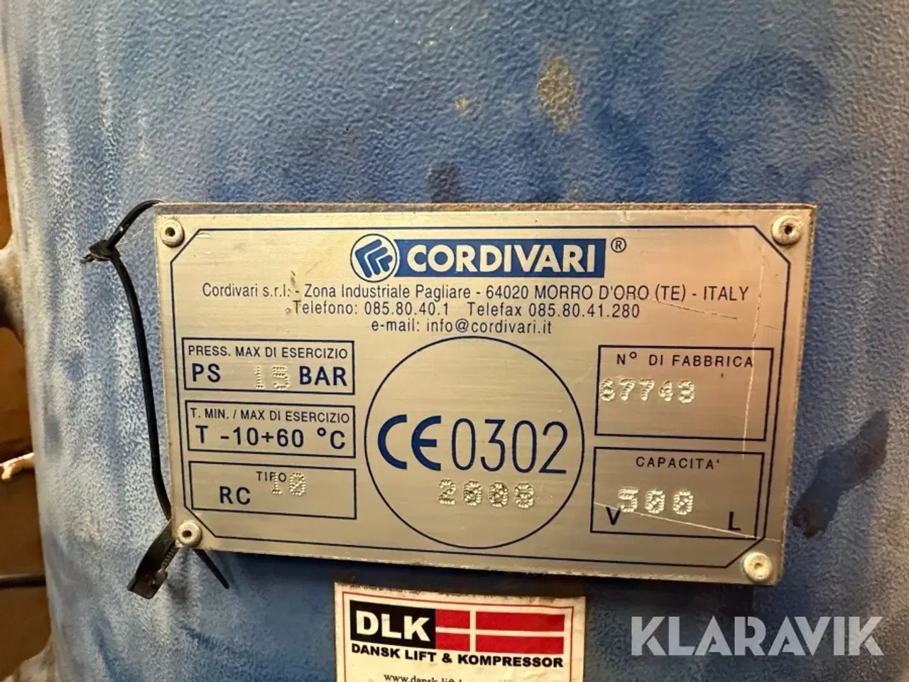 Billede 12 - Skruekompressor Power System Pascal 7,5-10-270 DP IE3 med tryktank