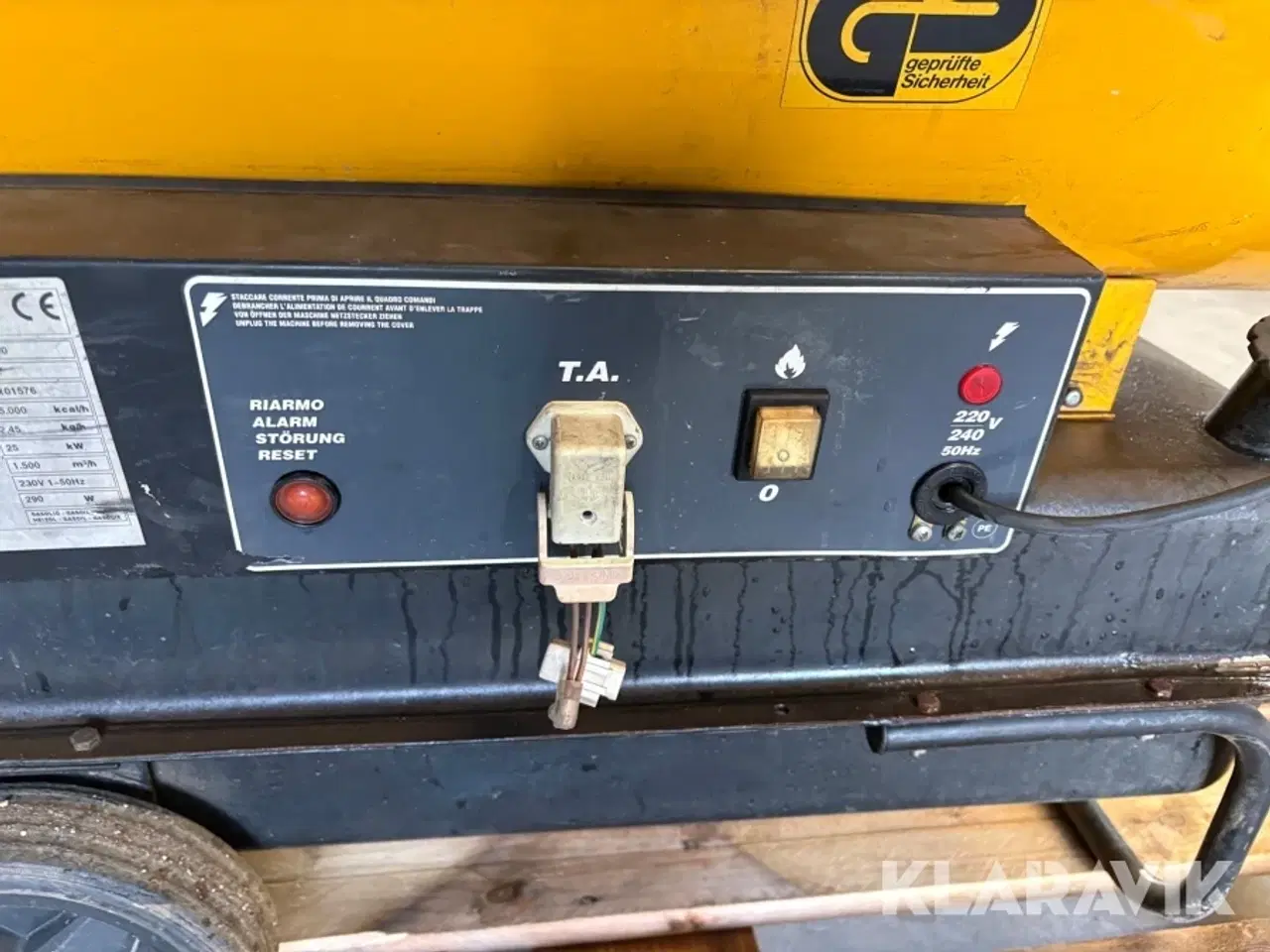 Billede 5 - Varmekanon Oklima Se100