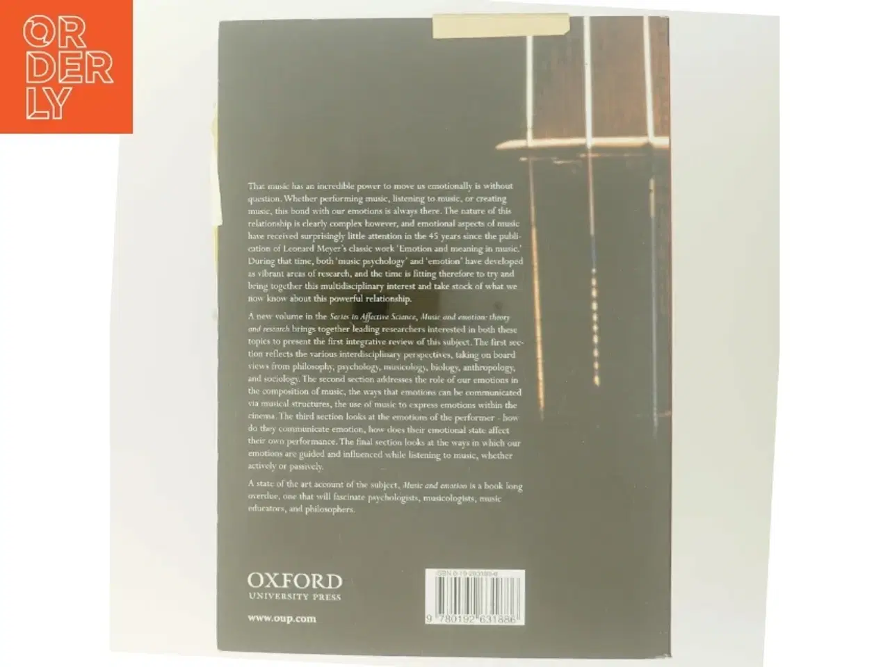 Billede 3 - Music and emotion : theory and research (Bog)