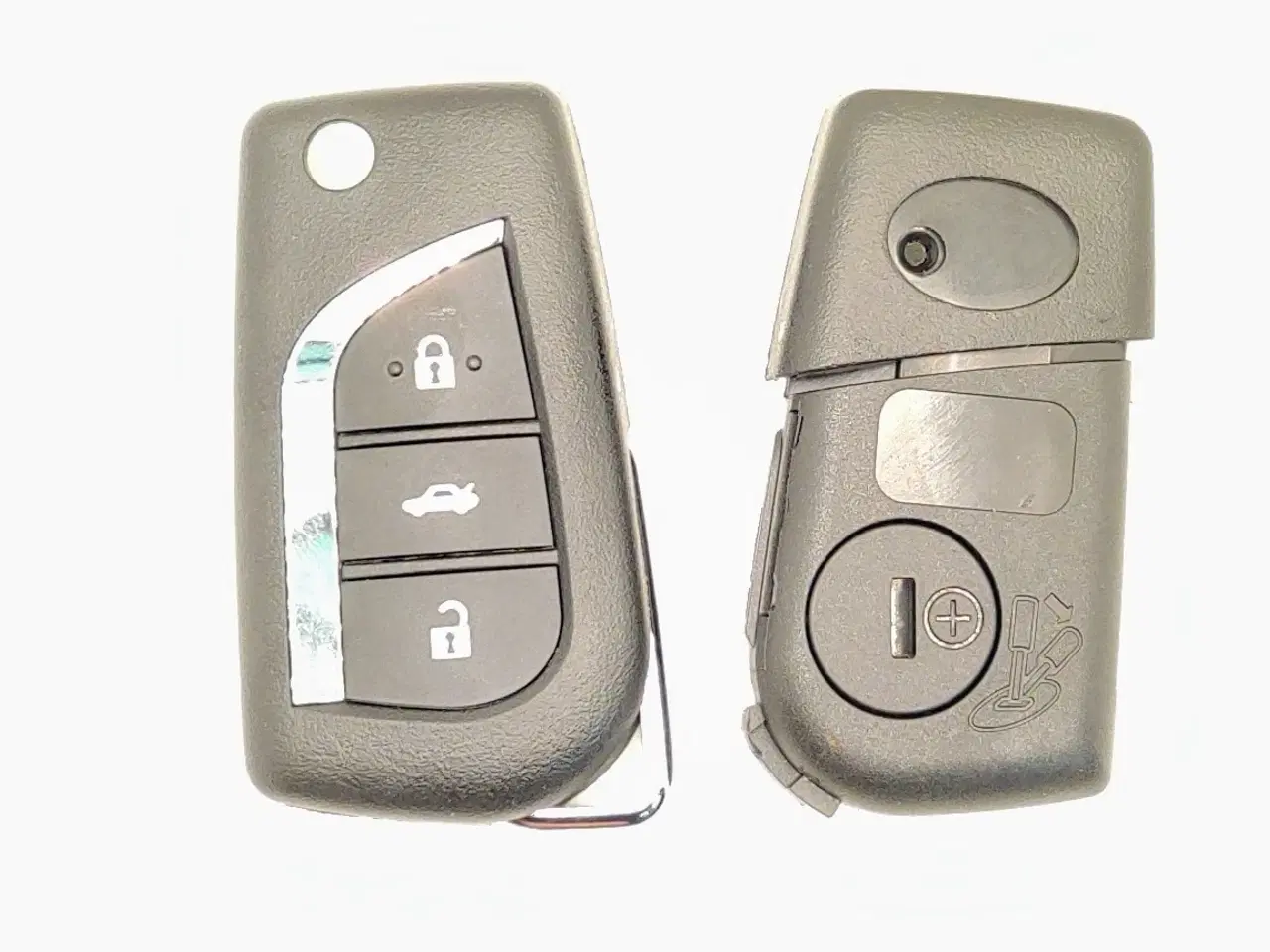Billede 3 - Bilnøgle reparationskit til Toyota 3 knaps folde nøgle Type1