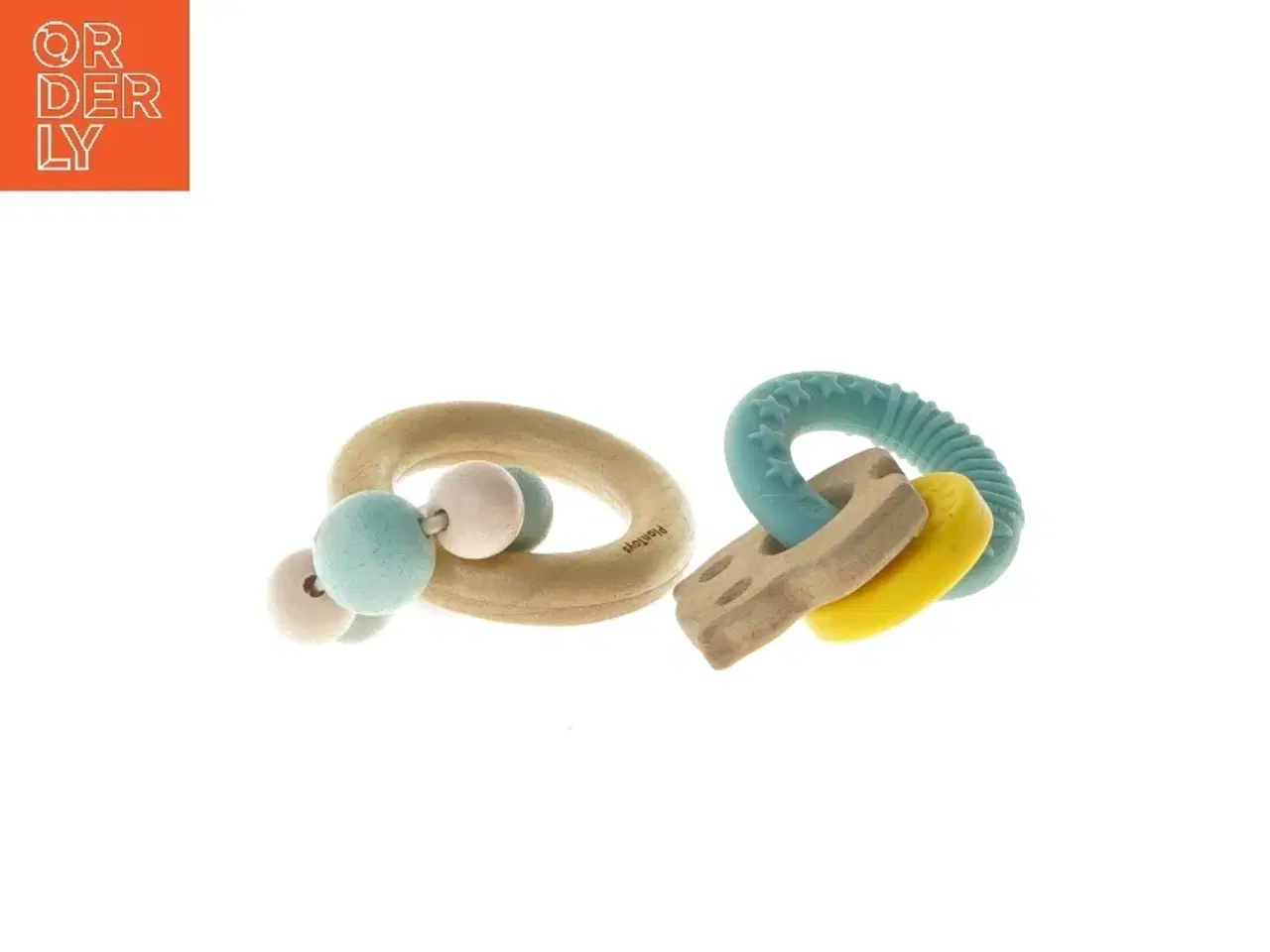 Billede 4 - Babylegetøj ringe fra PlanToys (str. Ø 6 og Ø 8 cm)