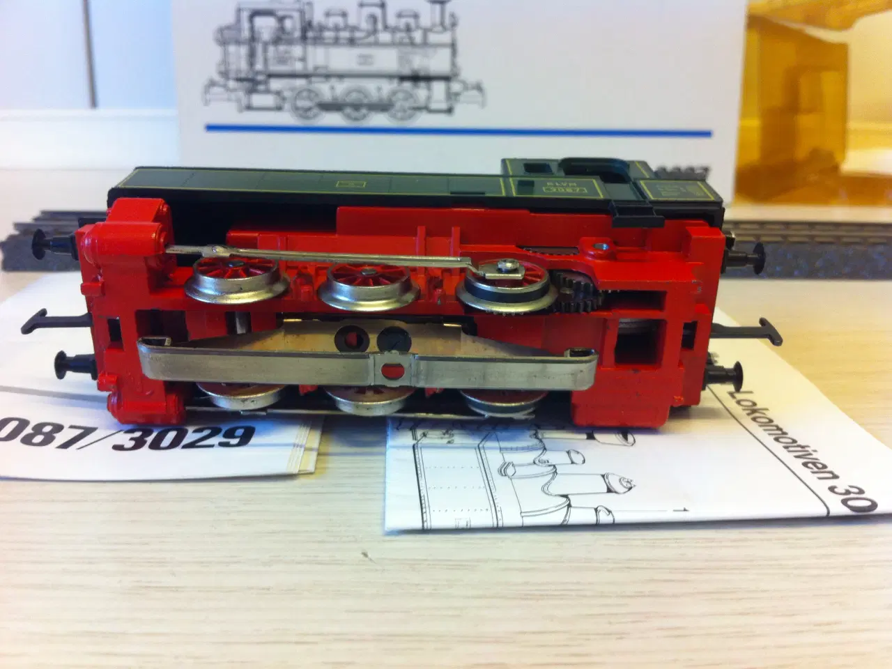 Billede 6 - Märklin KLVM 3087 analogt damplok (som nyt)