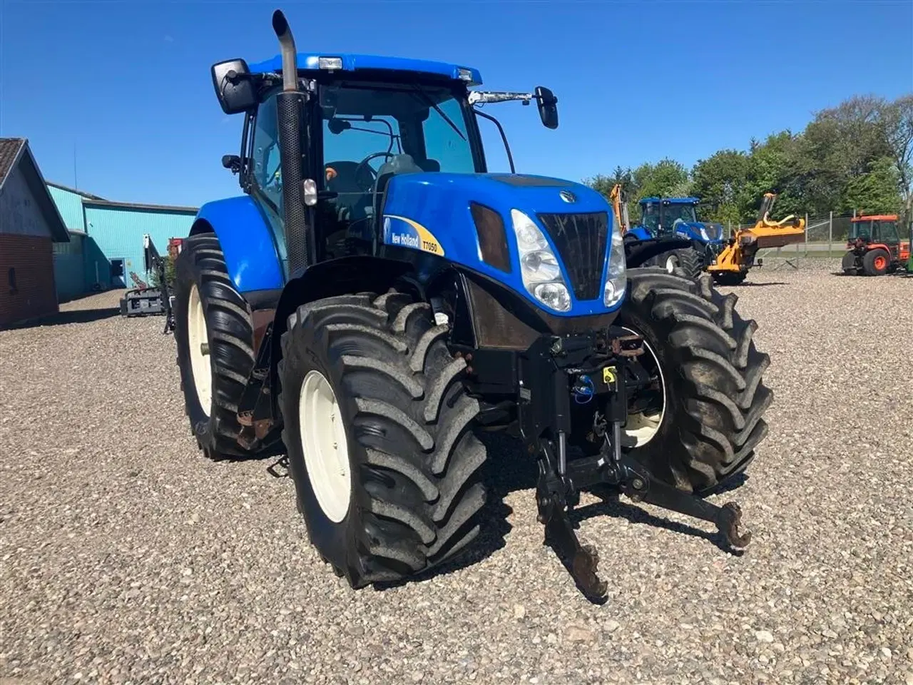 Billede 1 - New Holland T 7050 kun 7165 timer! frontlift