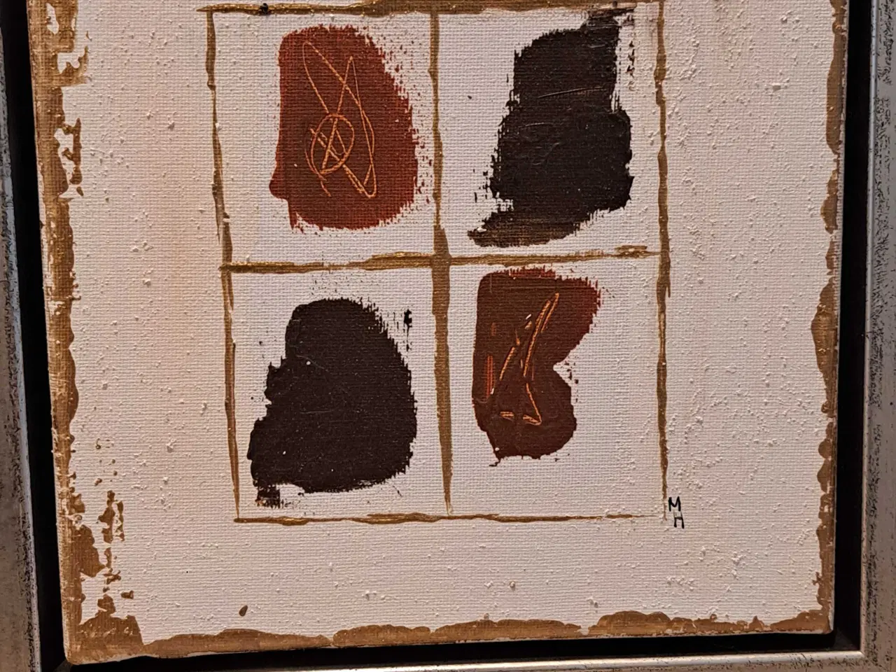 Billede 1 - 2 malerier 24x24