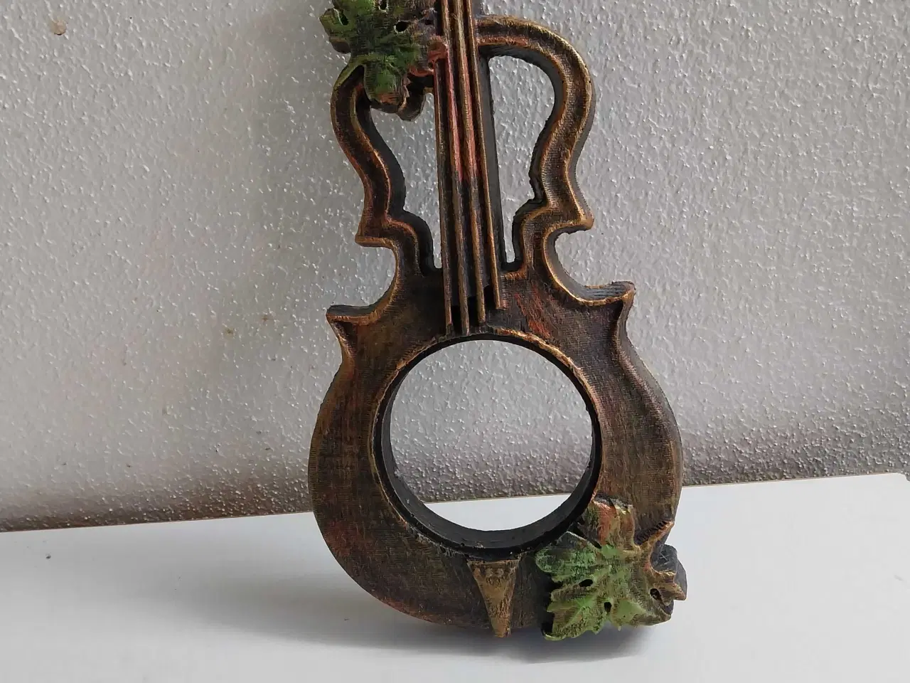 Billede 2 - Violin kobber pynt