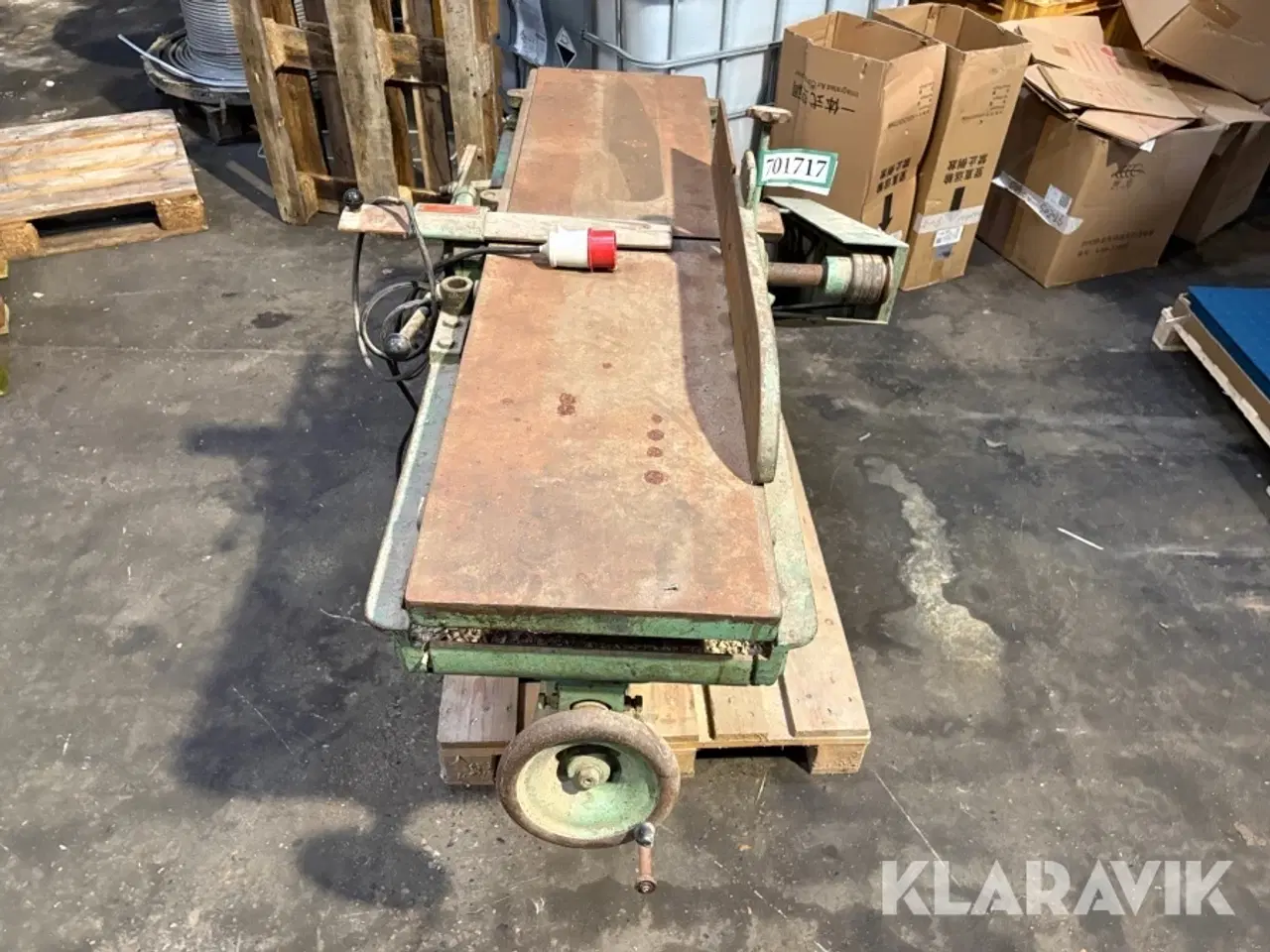 Billede 8 - Afretterhøvl Jens Andersens Maskinfabrik