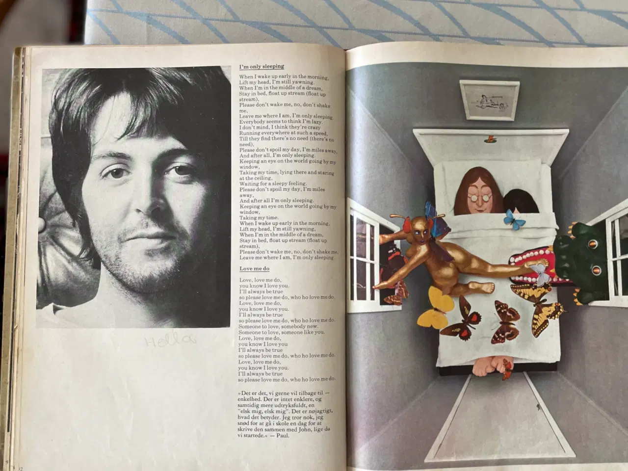 Billede 4 - The Beatles illustreret sangbog