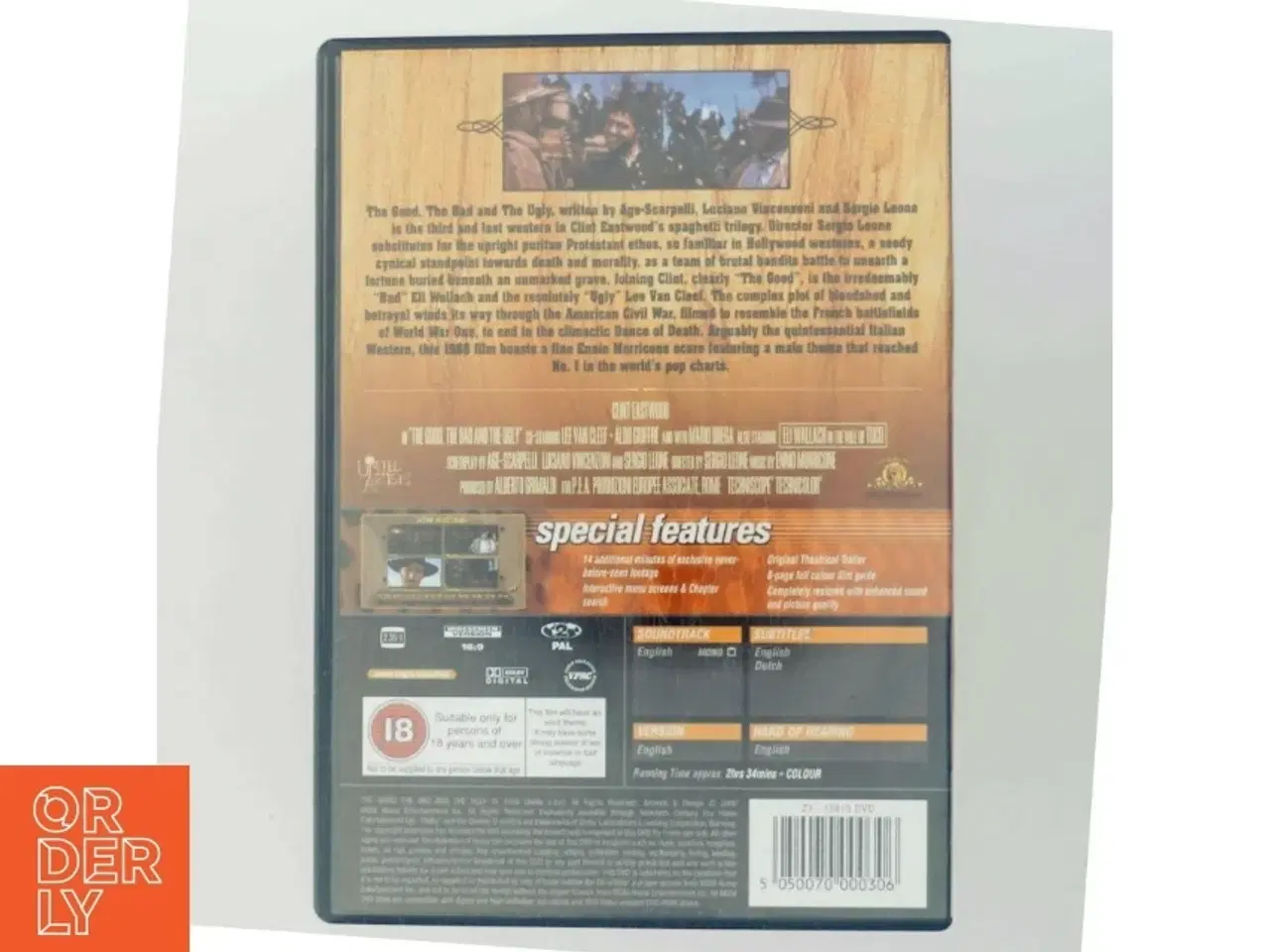 Billede 3 - The Good the Bad and the Ugly med Clint Eastwood (DVD)