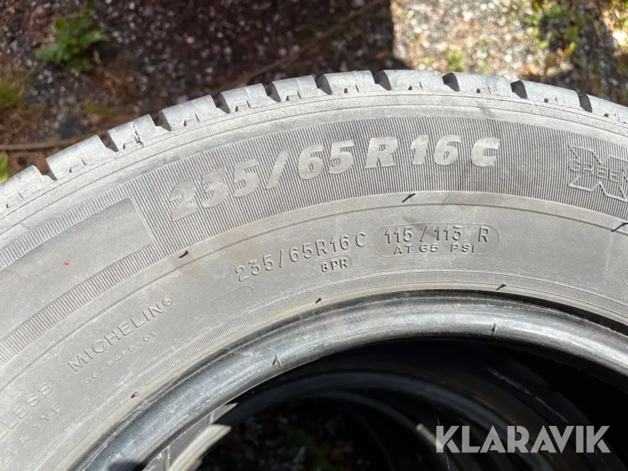 Billede 4 - Sommerdæk Michelin 235/65R16C - 4 styk