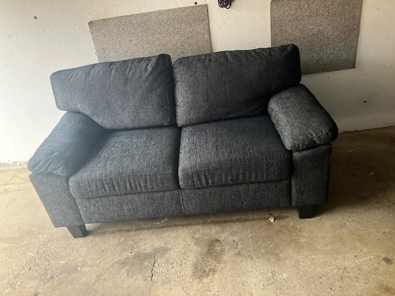 Billede 2 - Ny grå sofa 2 personer