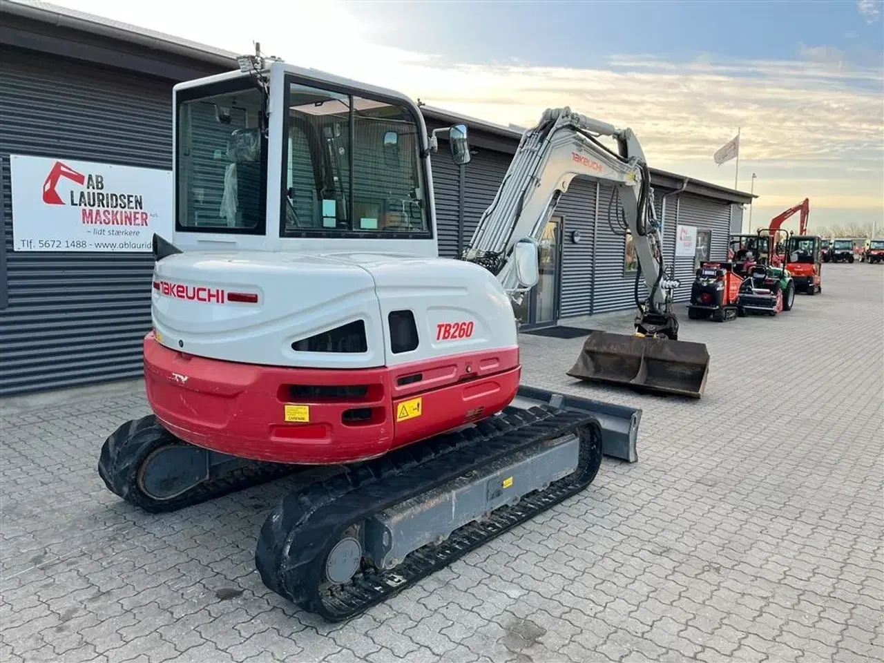 Billede 14 - Takeuchi TB260 Aftagelige Engcon rotortilt og centralsmørring.