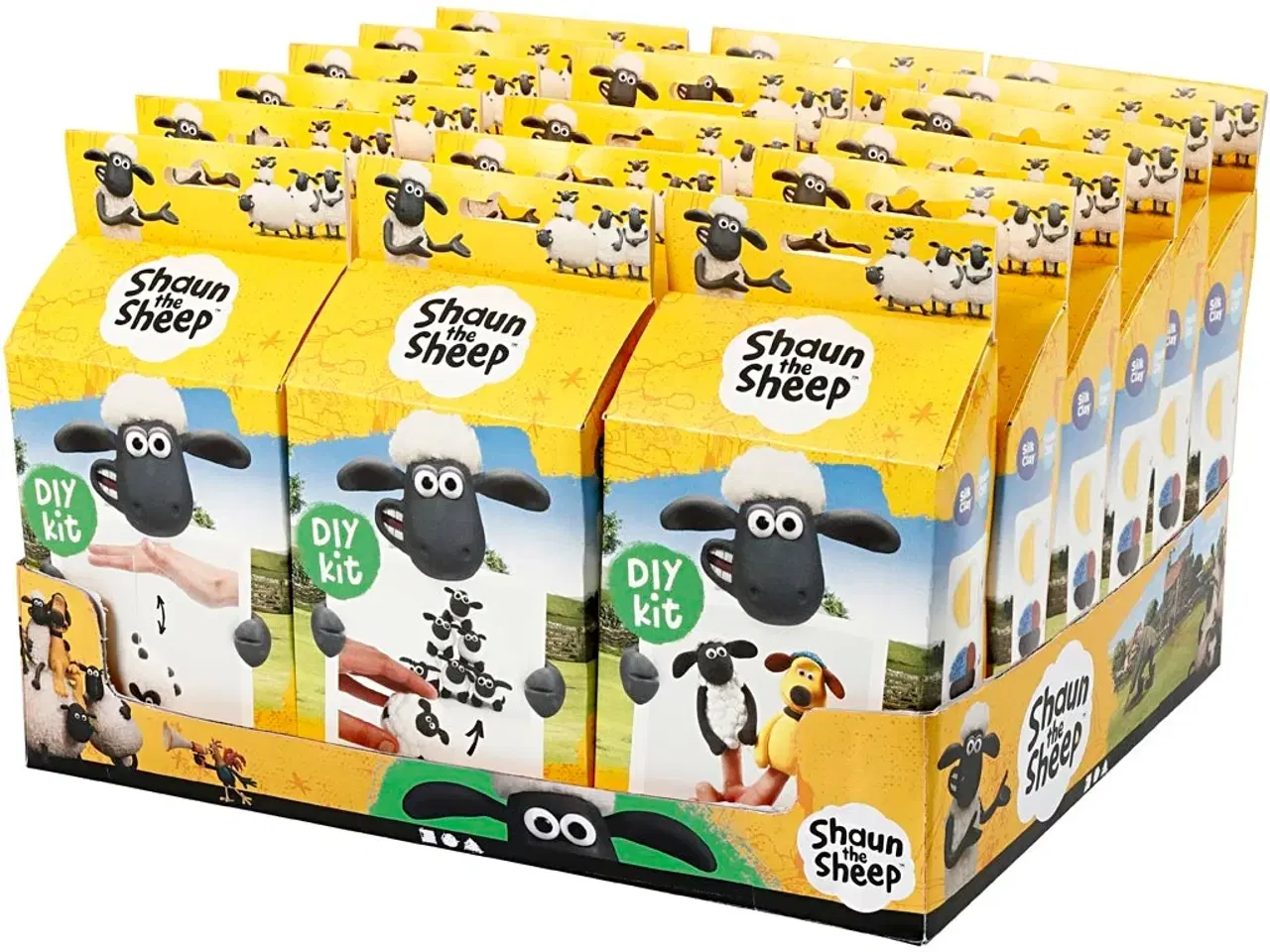 Billede 1 - Kreativt materialesæt til fingerdukker og bowling - 18 sæt