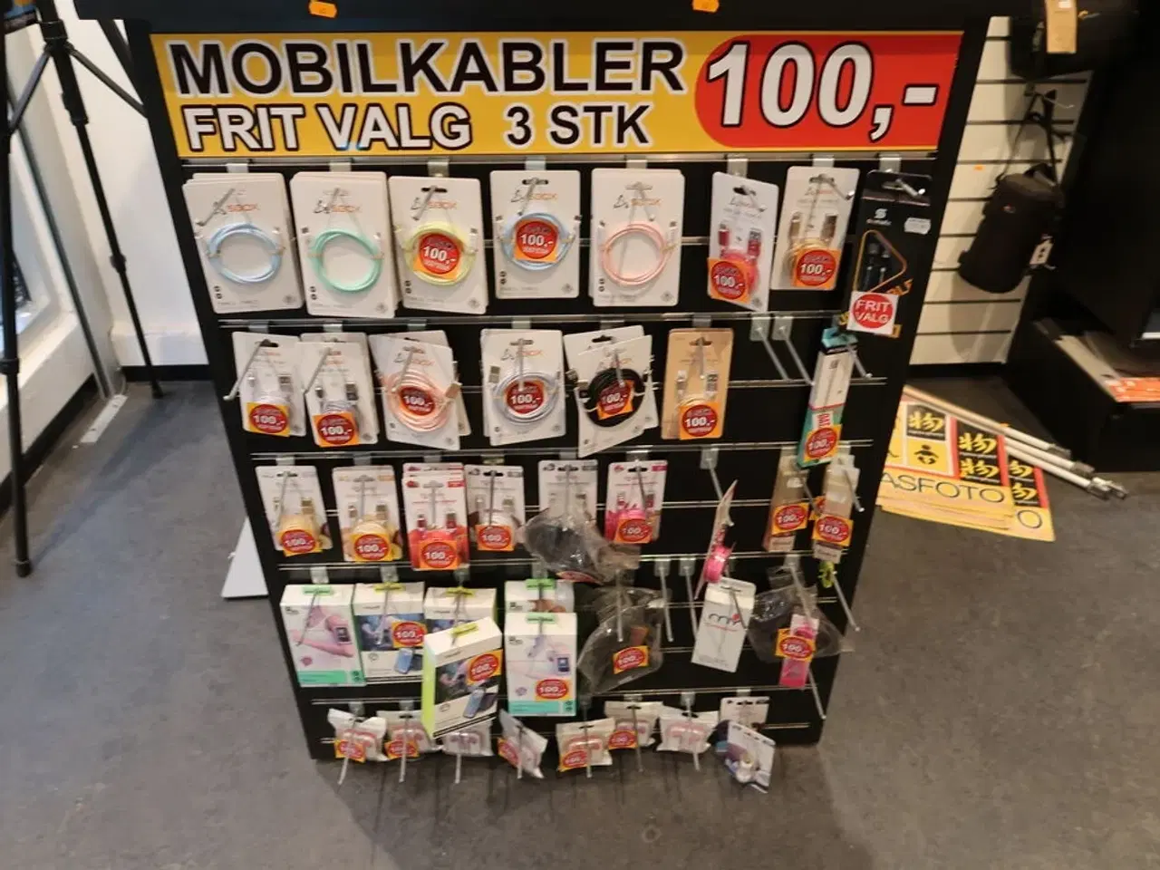 Billede 4 - Div. Kabler samt gadgets til smartphone