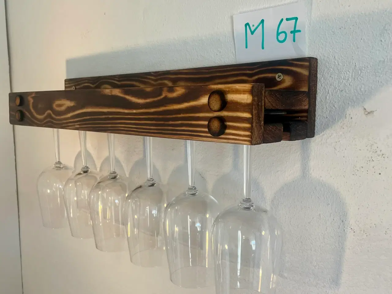 Billede 4 - Vinhylde af træ