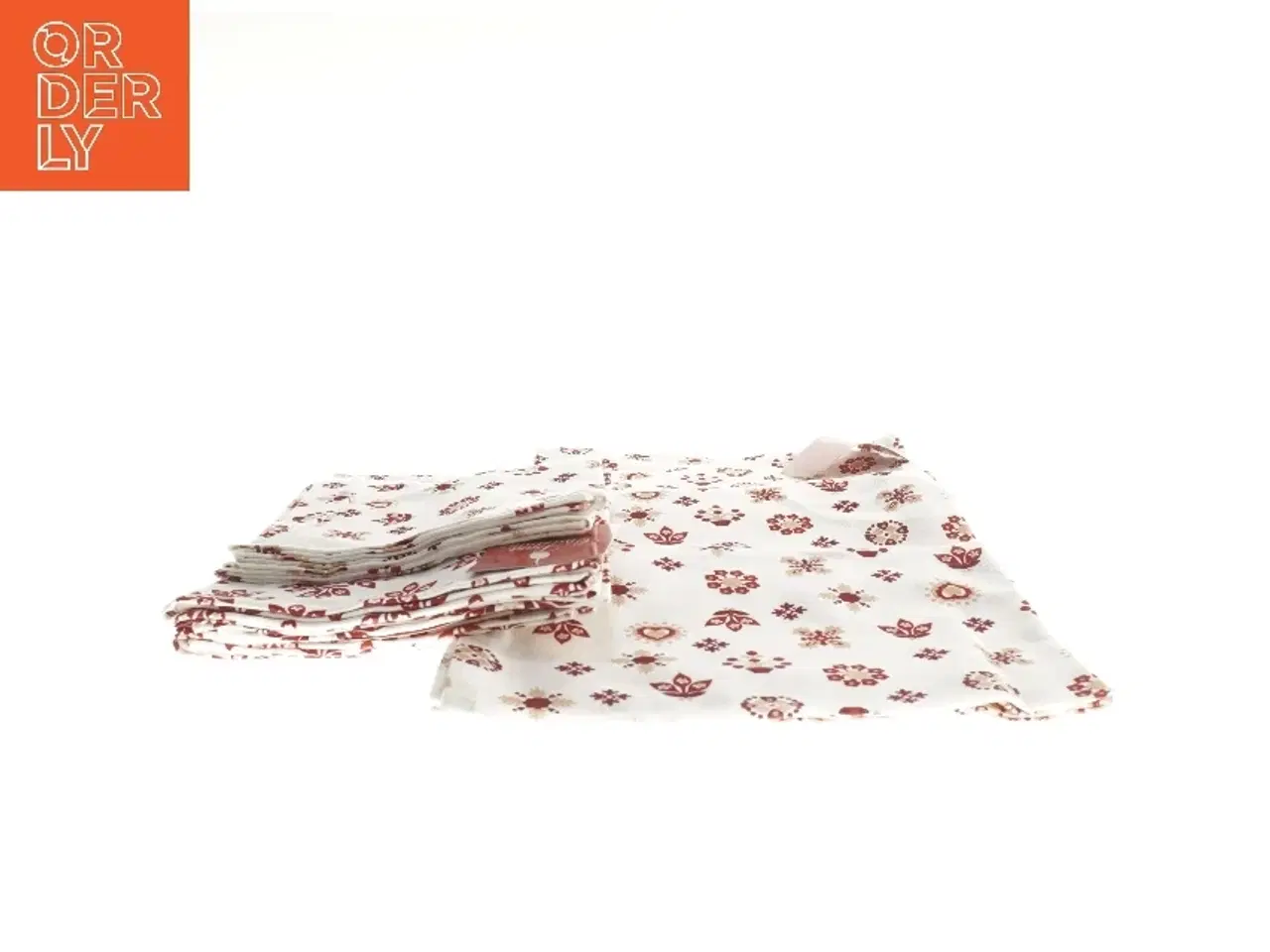 Billede 2 - Juleduge 5 stk 53x72 cm (str. 5 stk 53x72 cm)