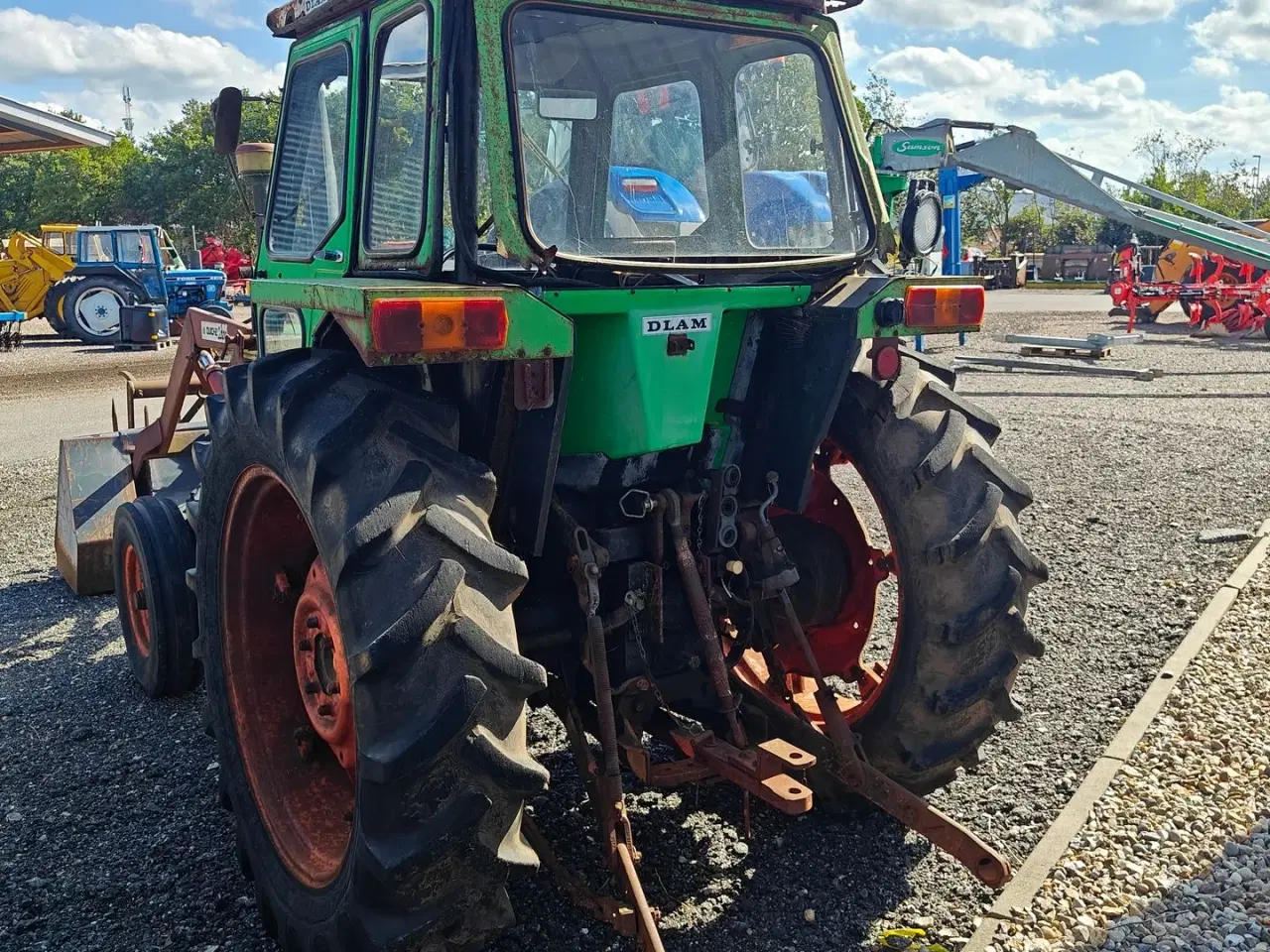 Billede 3 - Deutz 6206 Med frontlæsser - MOMSFRI