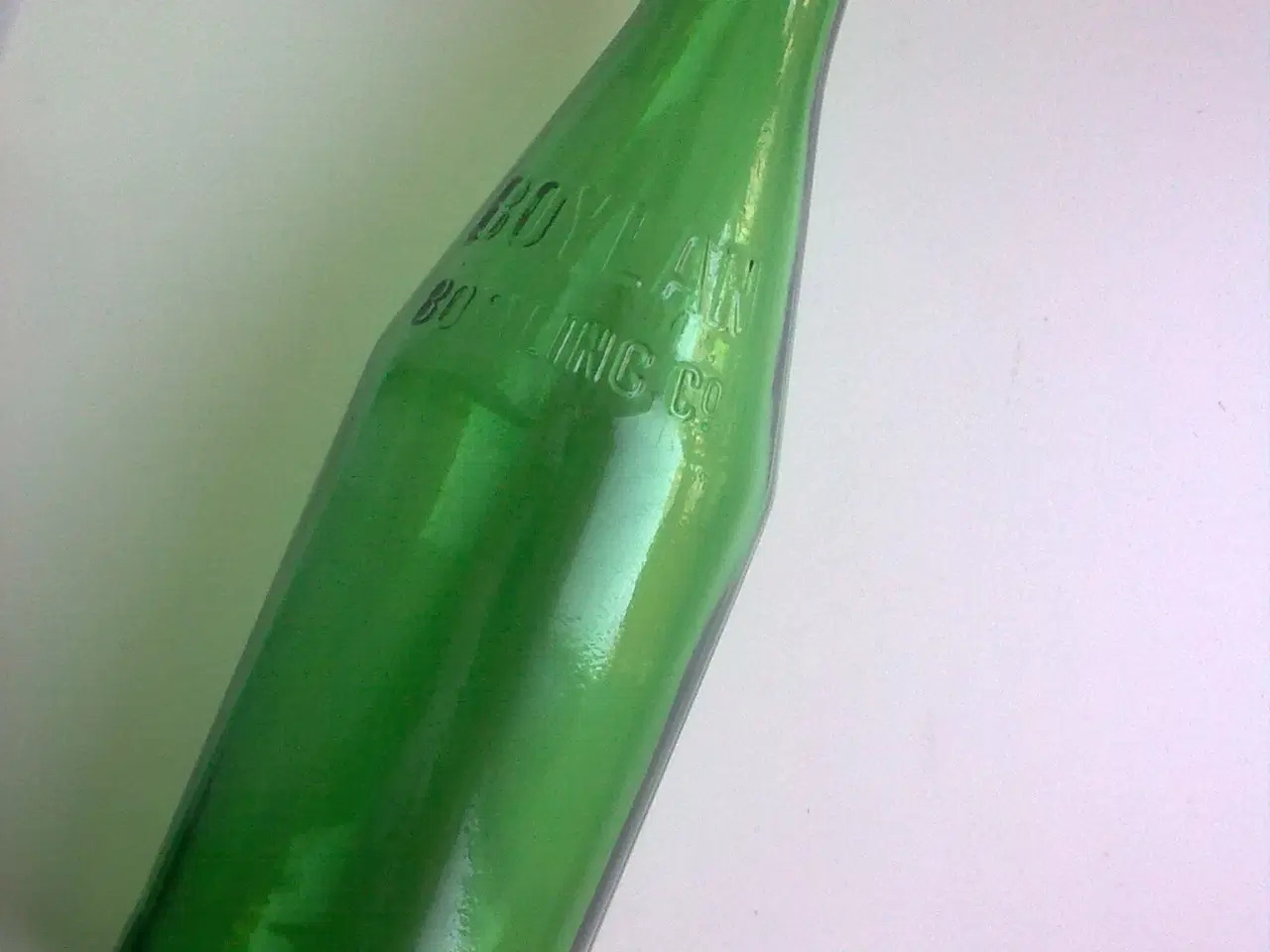 Billede 10 - Veteran bil relief på Italiensk glas flaske O.a.