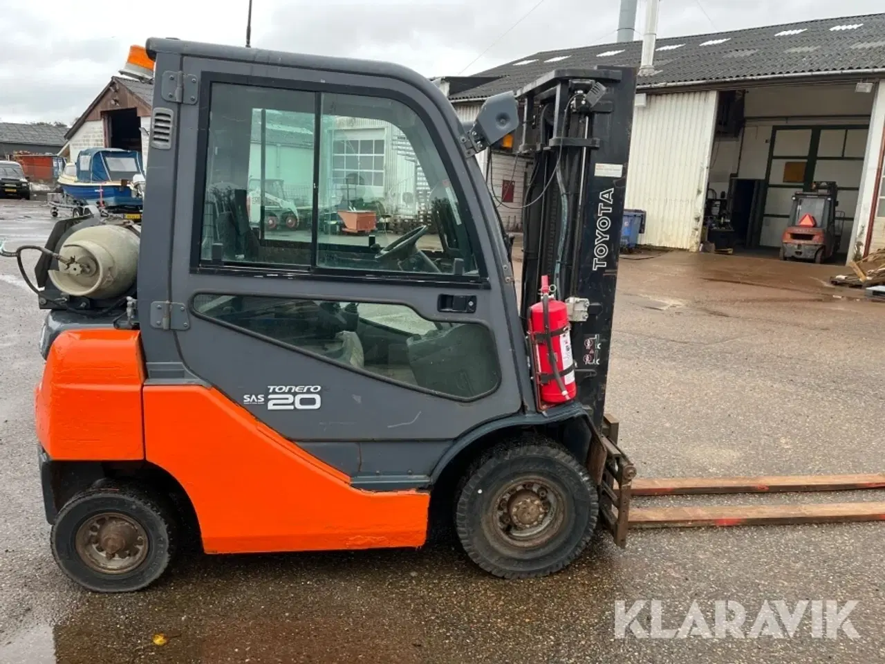 Billede 6 - Gaffeltruck Toyota 02-8FGF20 lange gafler