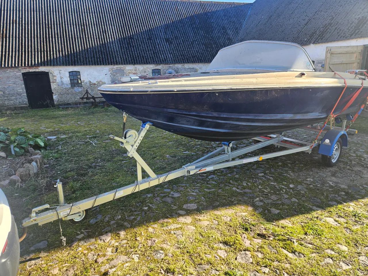 Billede 4 - VEGA 18 fods glasfiberbåd - projektbåd