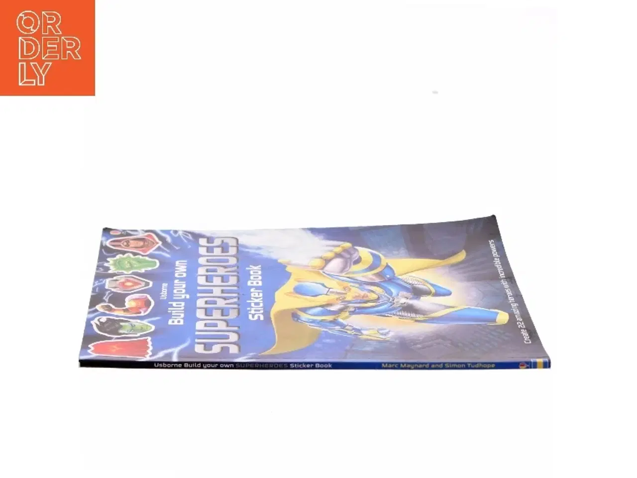 Billede 2 - Build Your Own Superheroes Sticker Book af Simon TUDHOPE (Bog)