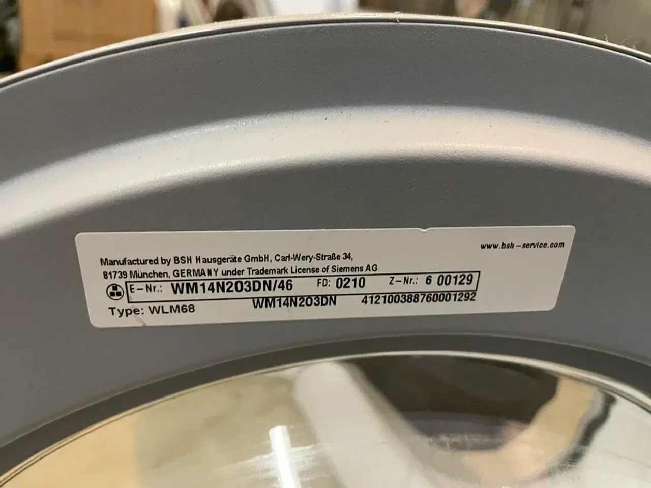 Billede 7 - Vaskemaskine, brugt. SIEMENS. IQ300