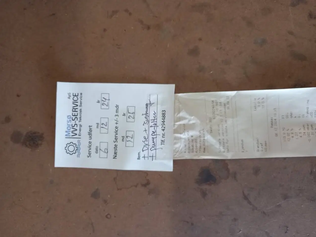 Billede 5 - Betone oliefyr brænder