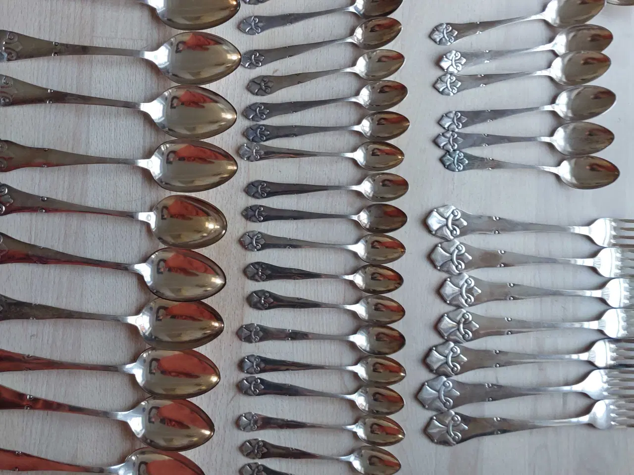 Billede 1 - Sølv bestik