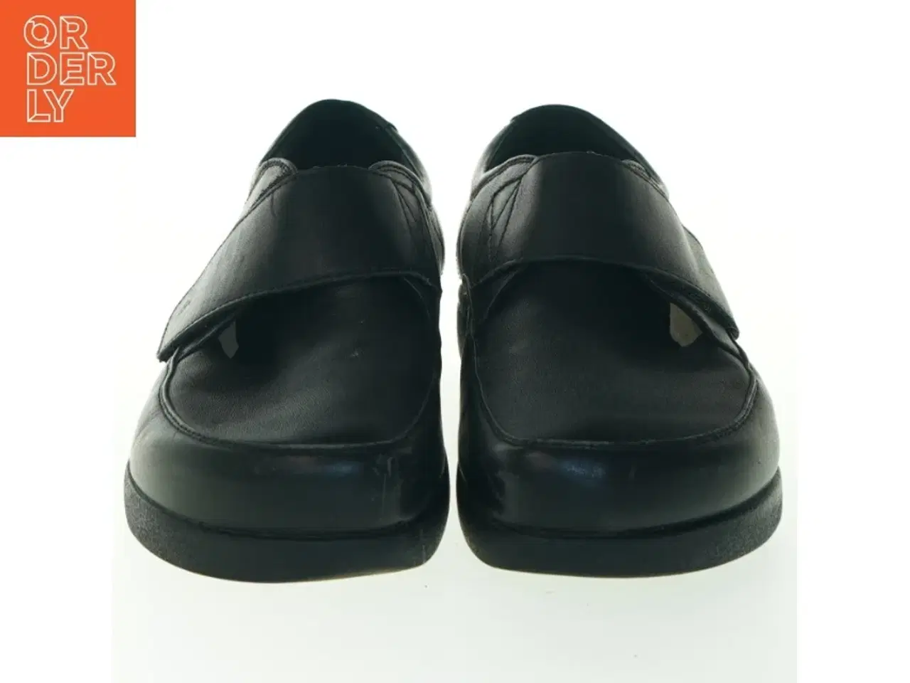 Billede 2 - Sorte sko med velcro størrelse 41 fra Green Comfort (str. 41 )
