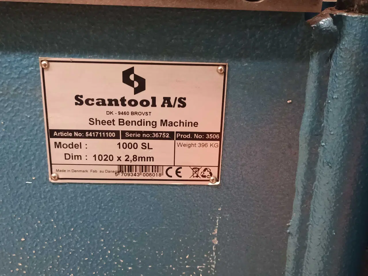 Billede 2 - Pladebukker, scantool,kraftig model