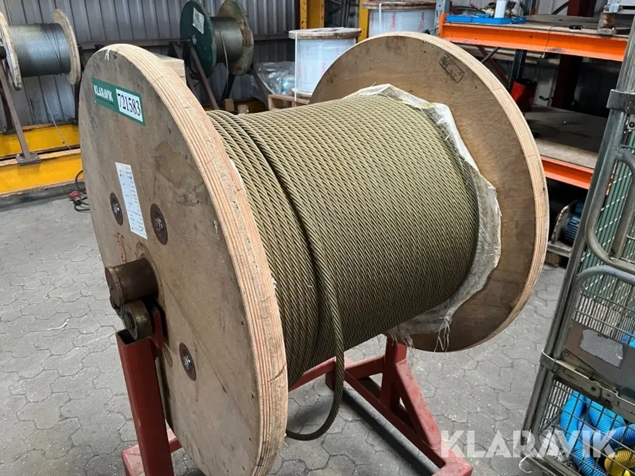 Billede 3 - Wire Ropenhagen 15 mm venstre wire 1960