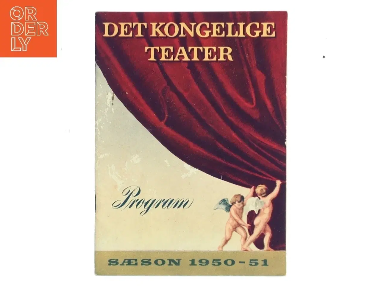 Billede 1 - Det kongelige teater, 1950-51program